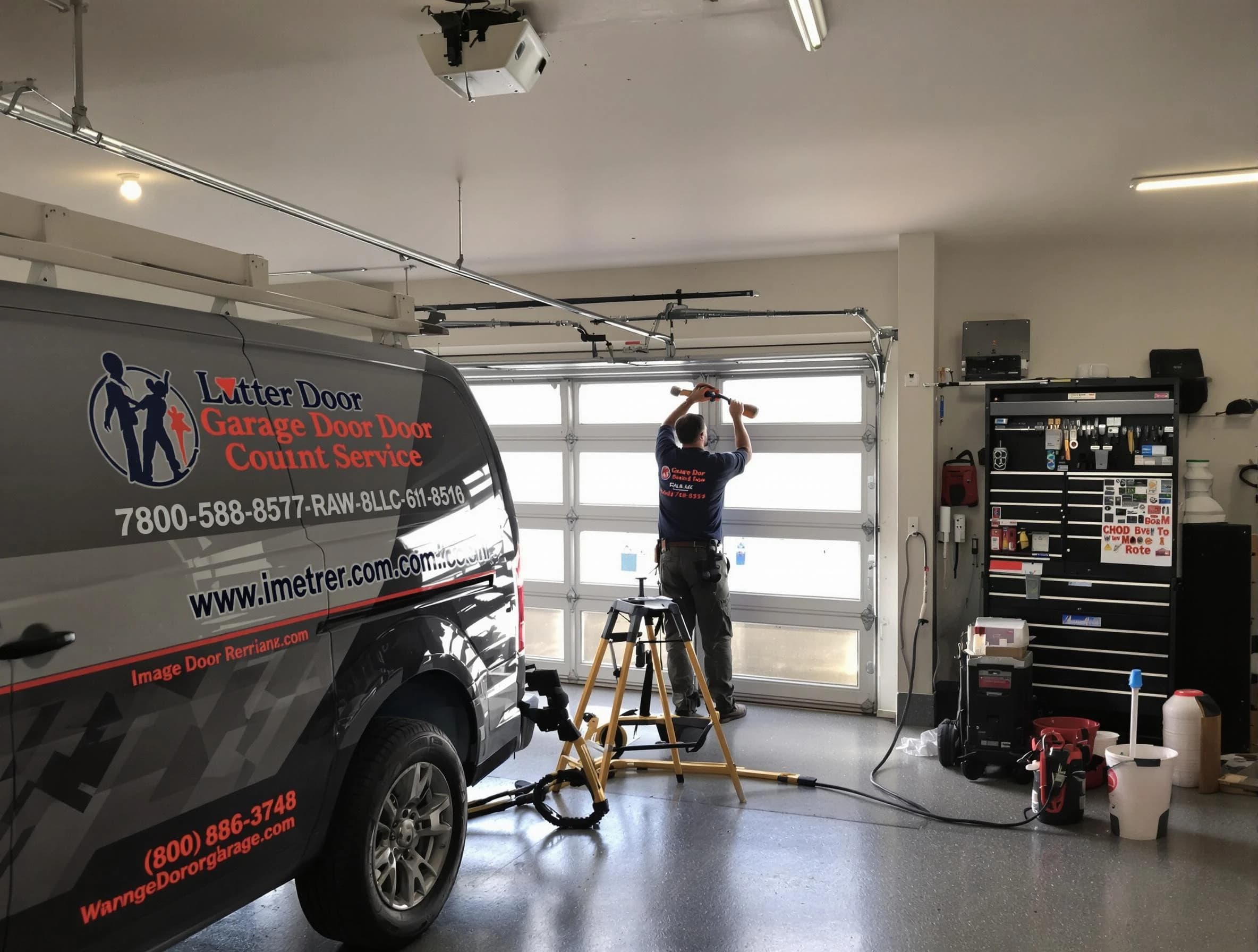 Providence Garage Door Repair rapid response team performing same-day repair in Providence