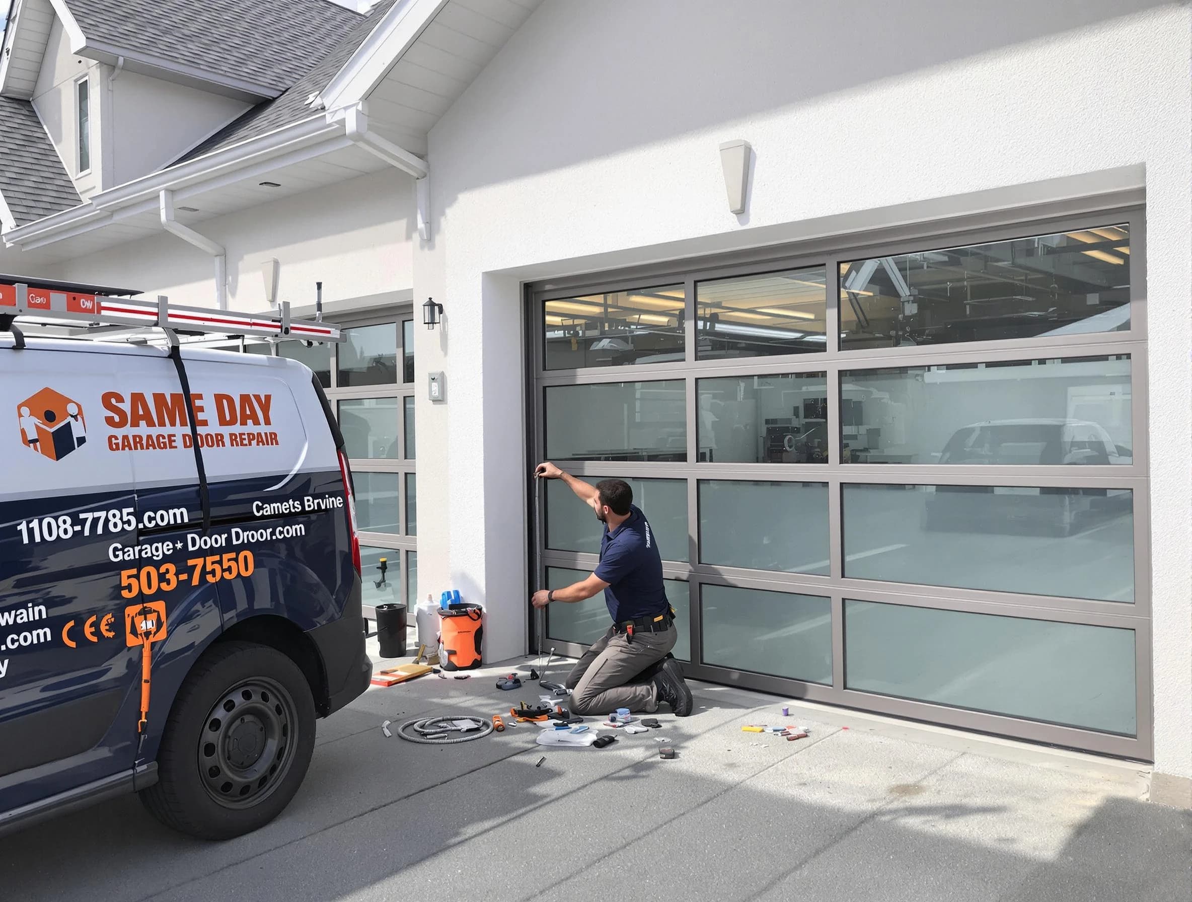 Same-day garage door repair service by Providence Garage Door Repair in Providence