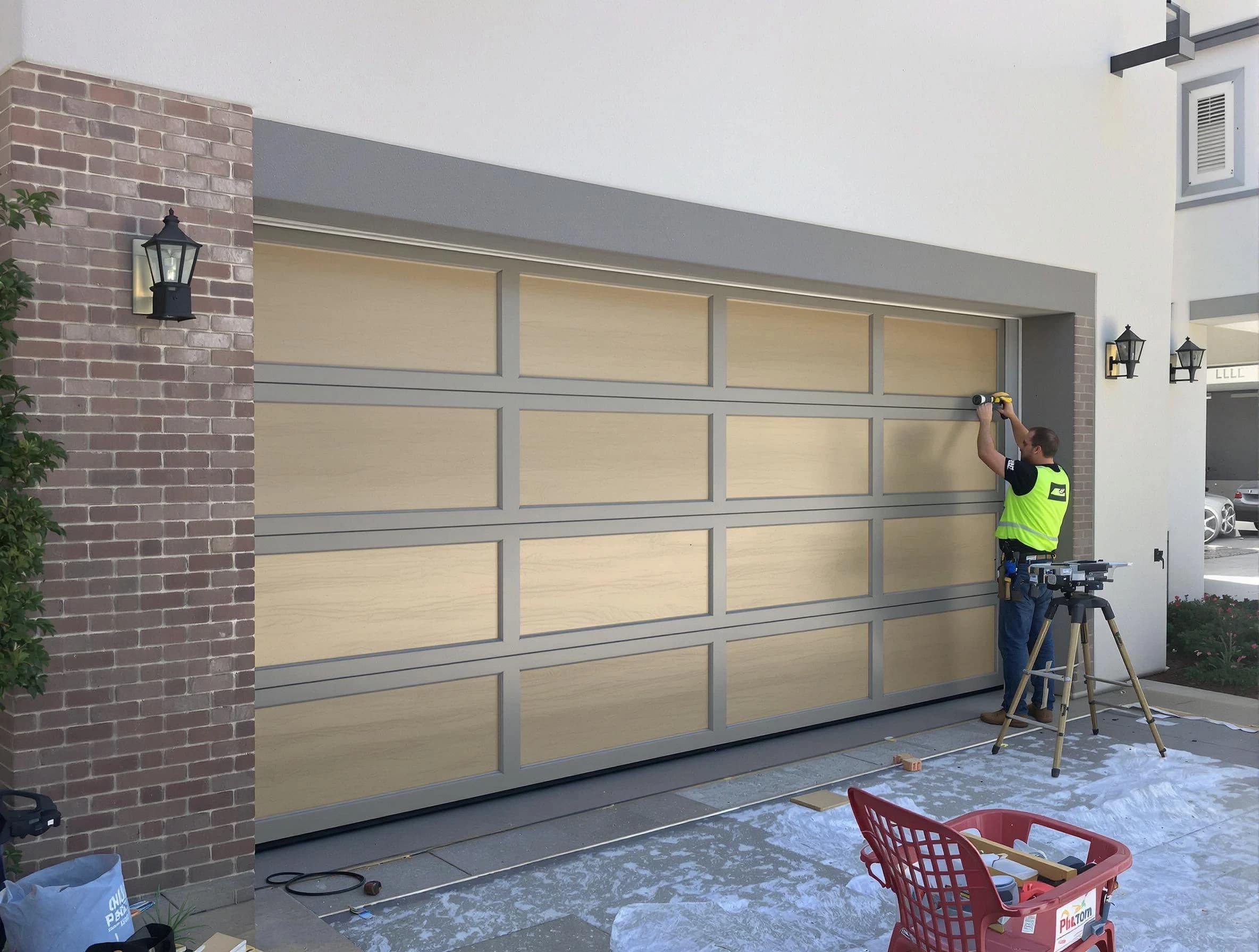 Garage door replacement service by Providence Garage Door Repair in Providence