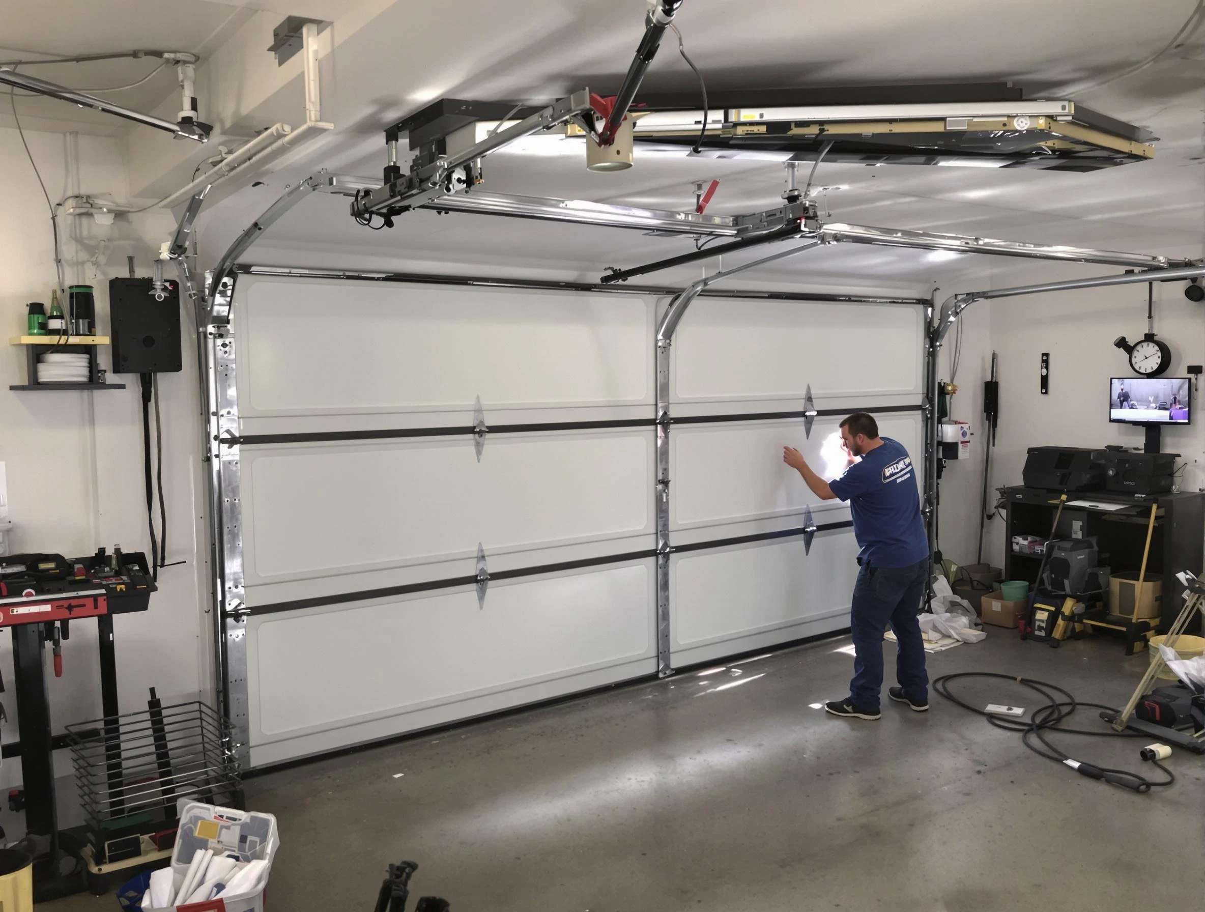 Professional garage door repair service by Providence Garage Door Repair in Providence