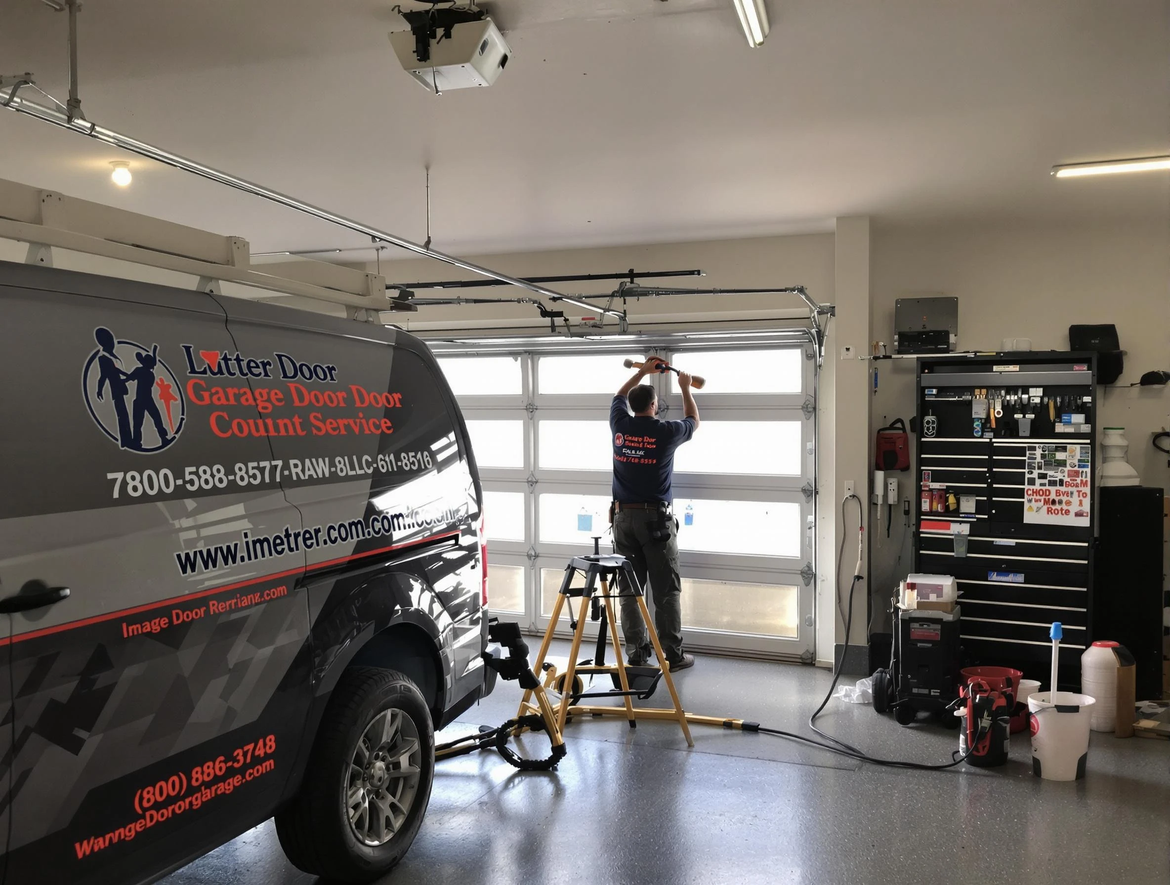 Providence Garage Door Repair rapid response team performing same-day repair in Providence