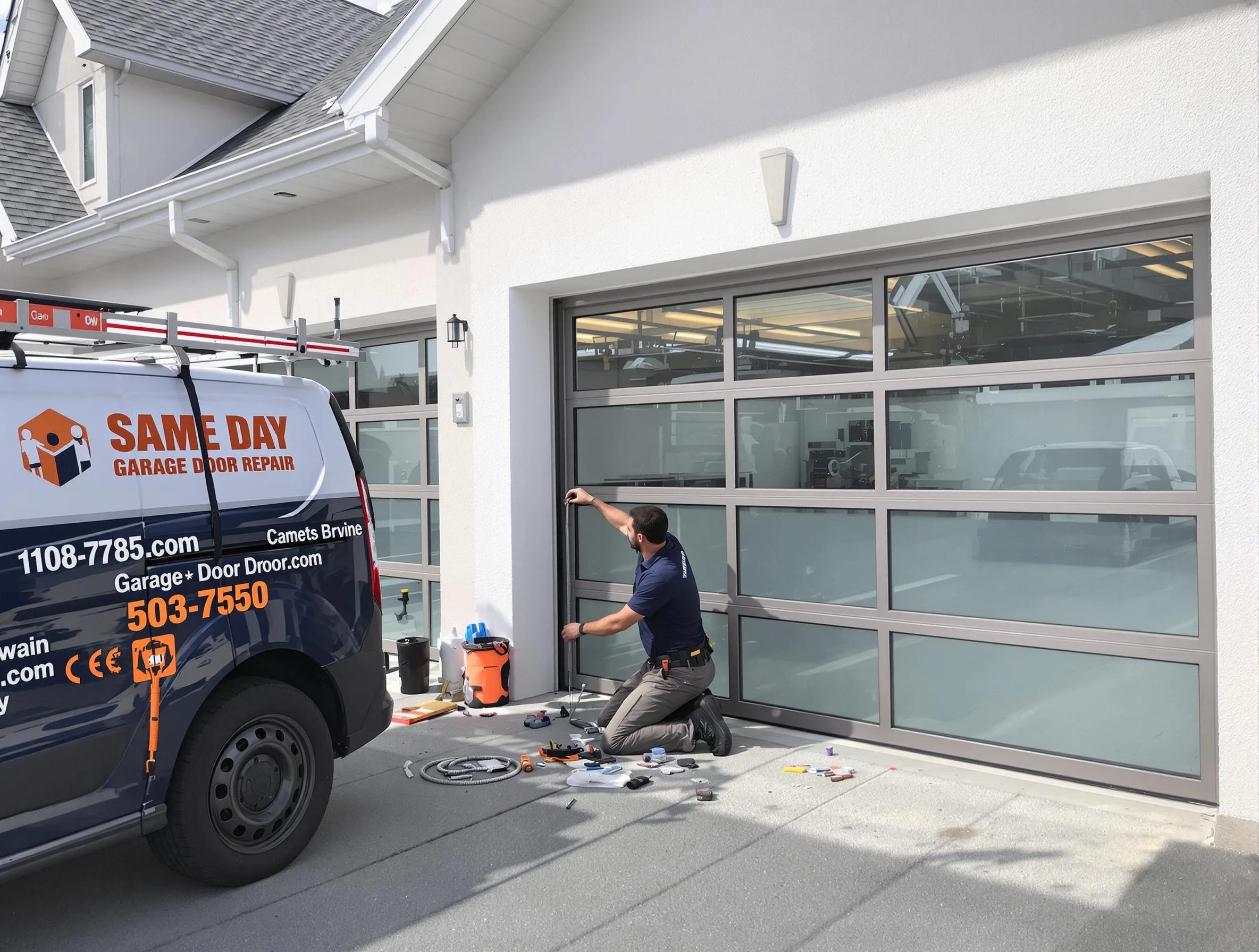 Same-day garage door repair service by Providence Garage Door Repair in Providence